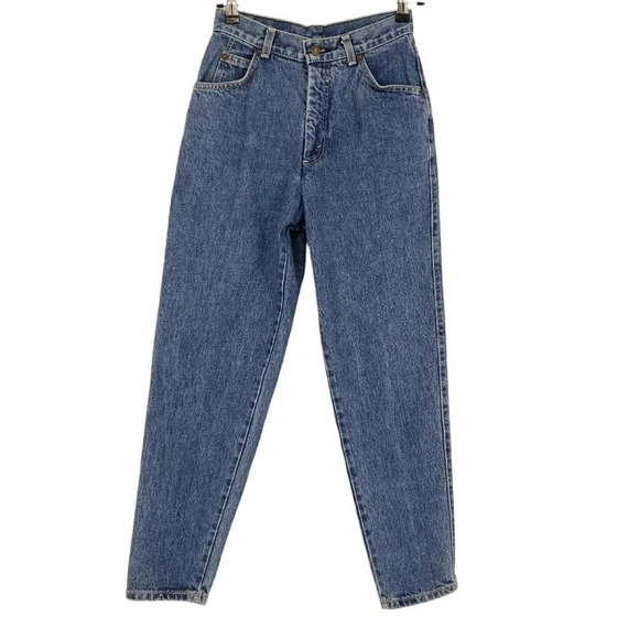 Levi's Denim - Vintage 80s Levis Mom Jeans High Rise Medium Wash Tapered USA Made Denim